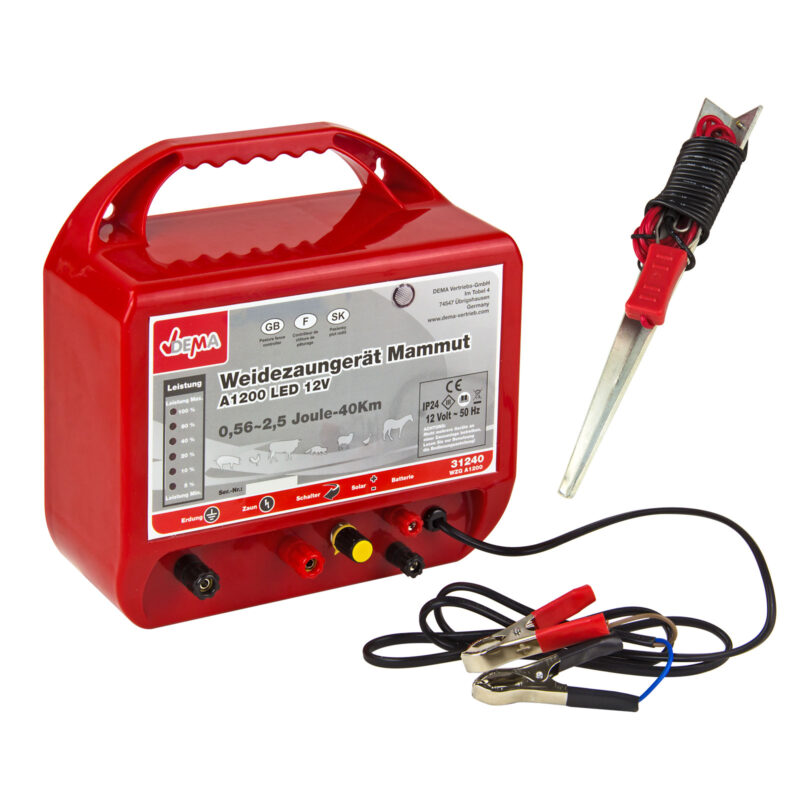 solarkit Generator Gard Electric 12V, 2,5J Generator Gard Electric 12V 2,5J